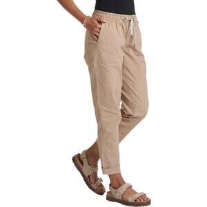 Woman Athleisure Vuori Vintage Ripstop Pants Size XL Pale Pink Mauve